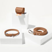 Collar Walk Set - Brown
