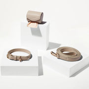 Collar Walk Set - Taupe