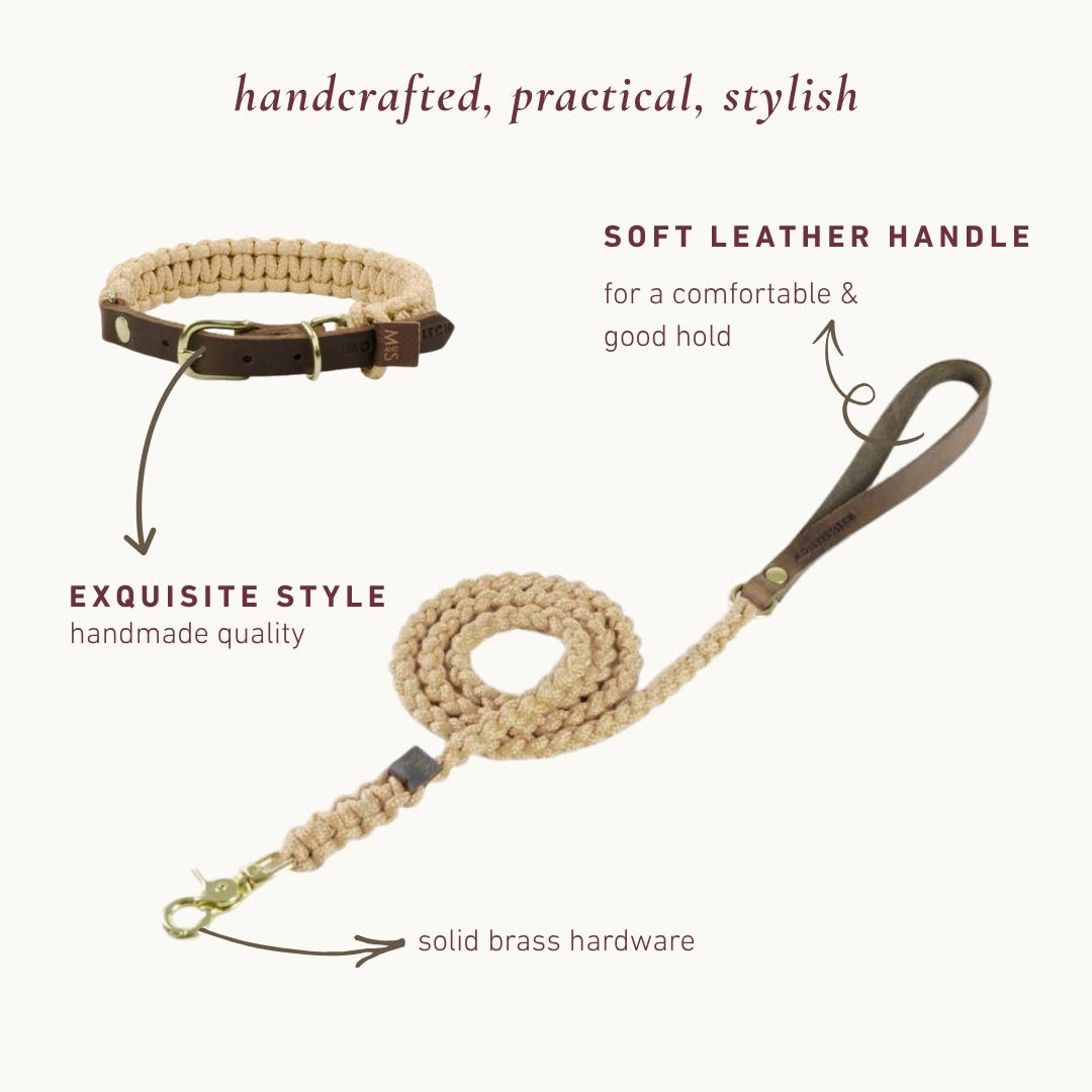 Handmade Collar Walk Set