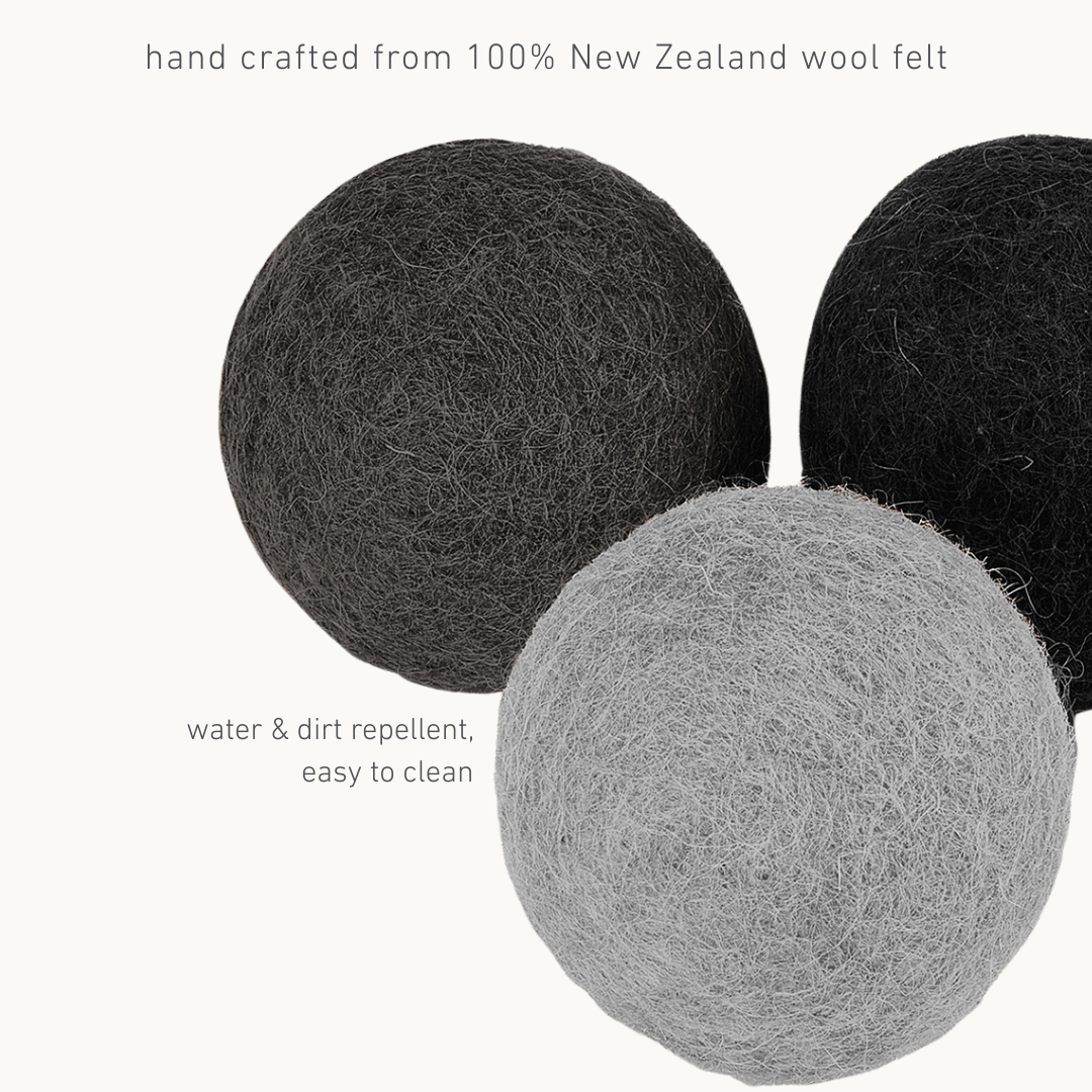 Natural Felt Wool Cat Toy Ball