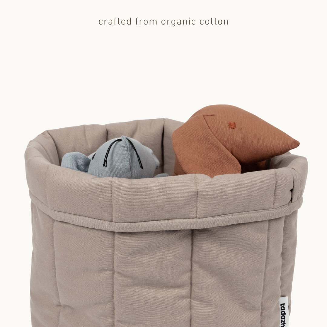Organic Cotton Storage Basket