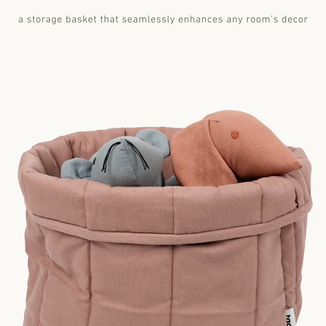 Organic Cotton Storage Basket